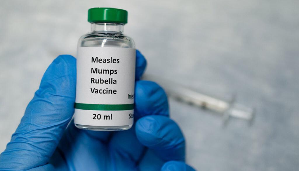 measles vaccine effective against covid