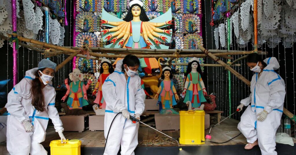 This year durgapujo may toned down due to covid as central send letter
