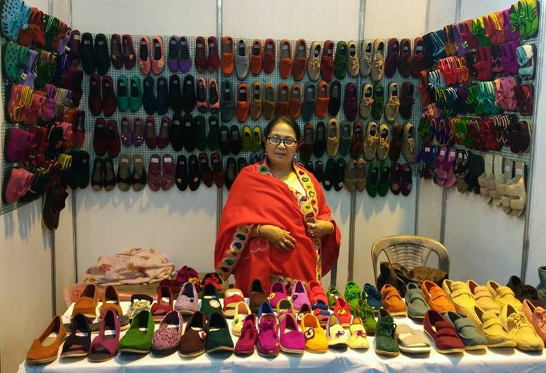 Manipur mother’s hand-knitted shoes found global market